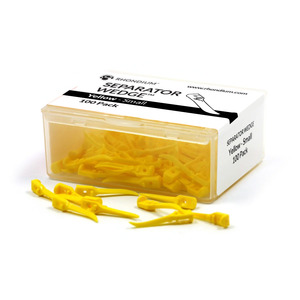 Separator Wedges: Separator Wedge - Small - Yellow - 100 Pack