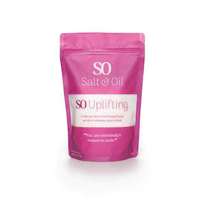 SO Uplifting Bath Salts, 450g pouch