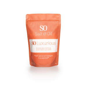 SO Luxurious Bath Salts, 450g pouch