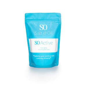 SO Active Bath Salts, 500g pouch