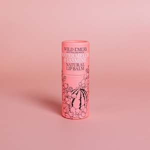 Wild Emery Watermelon & Jasmine Natural Lip Balm