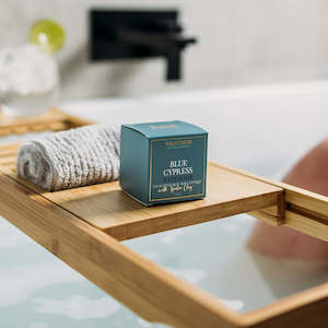Bath Bombs: Wild Emery Blue Cypress Cube Bath Bomb
