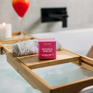 Bath Bombs: Wild Emery Botanical Rose Gin Cube Bath Bomb