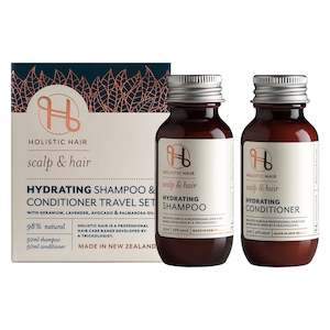Hair: Holistic Hair Hydrating Shampoo & Conditioner Travel Set - 2x 50ml
