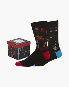 Gift Sets: Bamboozld Mens Arcade 2pack Gift Box - Black / R7-11