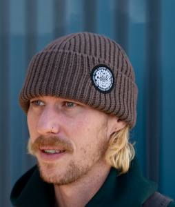 Can Tab Beanie - Brown