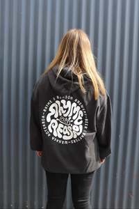 Merch: Can Tab Hoody - faded black