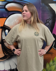 Eucalyptus - Green Print -Skeleton tee