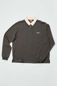 Mens T Shirts: Koa Vintage Rugby Ls Polo Olive