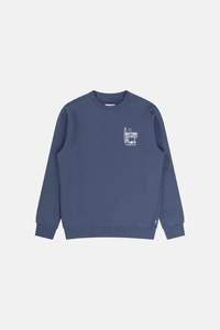 Mens Fleece: Siesta Fleece Crew Navy