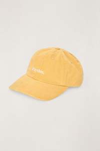 Mens Headwear: Essential Brushed Twill Cap Mustard