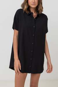 Womens Best Sellers: Classic Shirt Dress Black