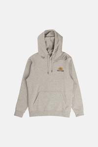 Mens New Arrivals: Awake Fleece Hood Grey Heather