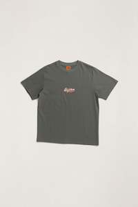 Hallmark Heavy Vintage Embroidered Ss T-Shirt Silverpine