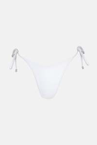 Classics Swimwear: Classic Tie Side Hi Cut Pant White