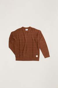 Mens Knits: Jackson Knit Chestnut