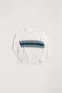 Mens Knits: Strata Knit Natural