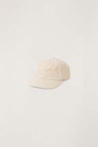 Mens Headwear: Essential Brushed Twill Cap Stone