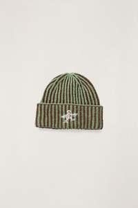 Mens Headwear: Drifter Beanie Olive