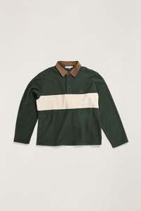 Mens Best Sellers: Awake Polar Fleece Polo Forest