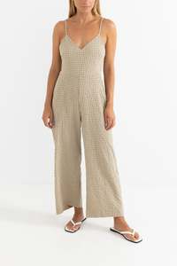 Womens New Arrivals: Luca Check Jumpsuit