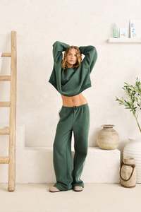 Contrast Sweatshirt Hunter