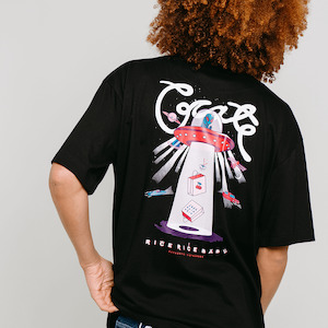 Outta This World Takeout Box Fit Unisex Tee - Rice Rice Baby