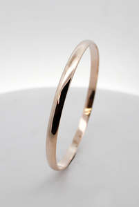 9ct Rose Gold Bangle