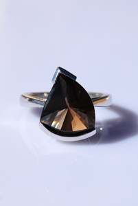 Rings: Sterling Silver Smoky Quartz Ring