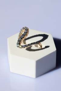 Rings: Lab-Grown Diamond Wave Ring