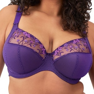 Elomi Charley Underwired Plunge Bra in Iris EL4380