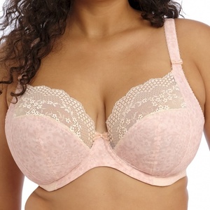 Lingerie: Elomi Lucie Underwired Plunge Bra Pale Blush EL4490