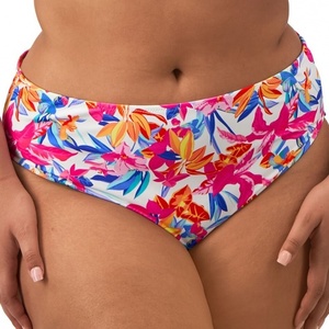 Swimwear: Elomi Swim Savaneta mid rise bikini brief white ES801372