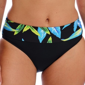 Swimwear: Fantasie Swim Talm Beach fold bikini brief in black FS505077