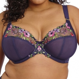 Lingerie: Elomi Himari Underwired Plunge Bra Midnight EL302102