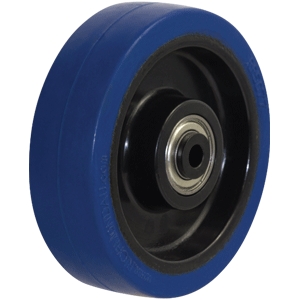125mm Rebound Rubber Wheel 5/16" Axle Diameter (RR5077-31) - Richmond Rolling Solutions NZ