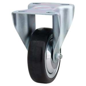 Products: 100mm Anti-Static Rigid Zinc Durolite Castor (R4121) - Richmond Rolling Solutions NZ