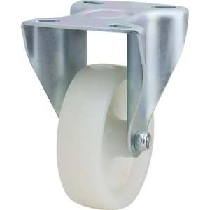 Products: 100mm Nylon Rigid Zinc Durolite Castor (R4103) - Richmond Rolling Solutions NZ