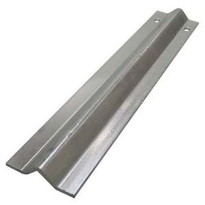 3m Bolt Down Sliding Gate Track - V Groove – Galvanised (GTR280) - Richmond Ro&hellip;