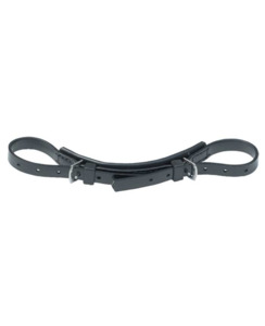 Products: Chin Strap With Buckles Black - Horse-Bridles : Richmond Saddlery - Zilco