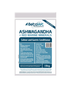 Products: Betavet Ashwagandha + Red Marine Minerals - Horse Care-Horse Feed & Supplements : Richmond Saddlery - Betavet