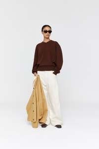 New Arrivals: Amina Jumper  AW26 Brown