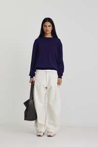 All: Fils Jumper Dark Purple SS26