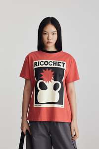 All: Aiden Tee  Berry Red + Soft Black SS26