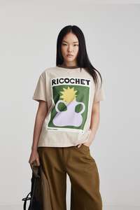 All: Aiden Tee  Sand Beige + Khaki SS26