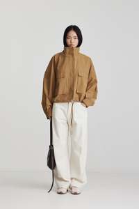 All: David Jacket Tan SS26