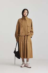 Carter Skirt Tan SS26