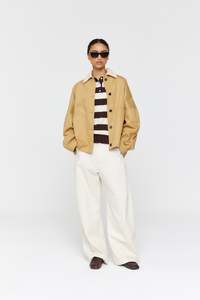 Franco Jacket  AW26 Tan + Ivory Cord