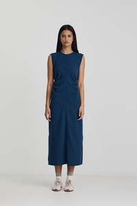 All: Della Dress Admiral Blue SS26