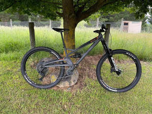 Mountain Bikes: 2021 Orange Bikes Stage Medium X demo